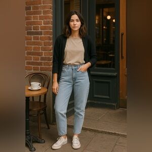 VINTAGE 90s Levi’s 550™ Relaxed Fit Tapered Leg Mom Jeans – Sz 14 Regular (1998)